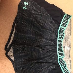Navy under armor shorts